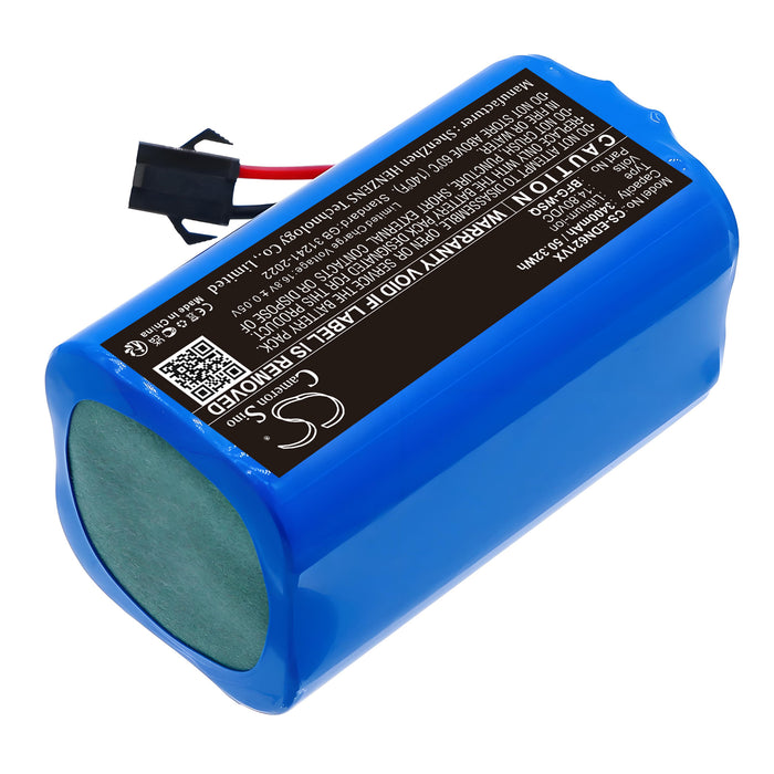 Proscenic 850P 850T 3400mAh Vacuum Replacement Battery