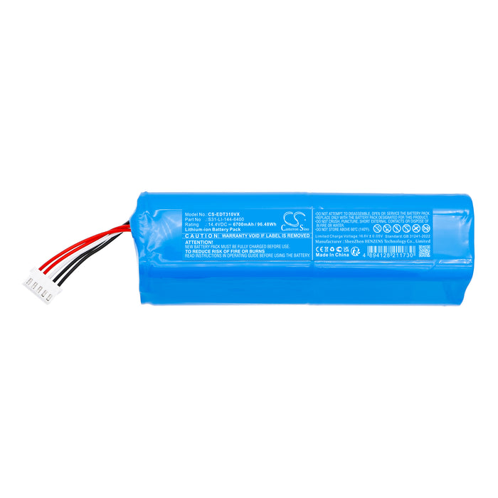 Ecovacs DSX39 T30S OMNI T30S Pro 6700mAh Vacuum Replacement Battery