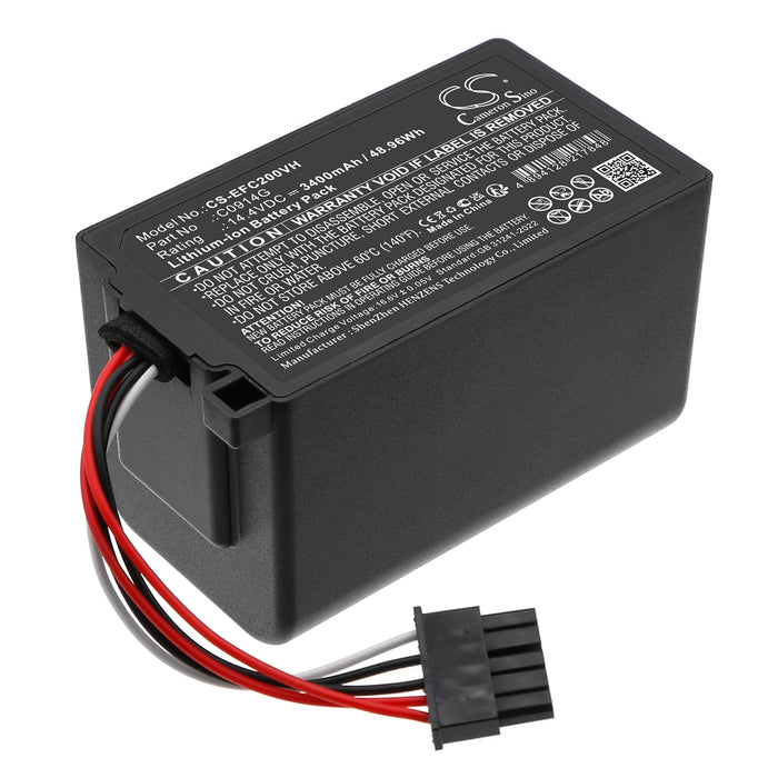 Eufy Omni C20 Omni C20 Robot Vacuum 3400mAh Vacuum Replacement Battery