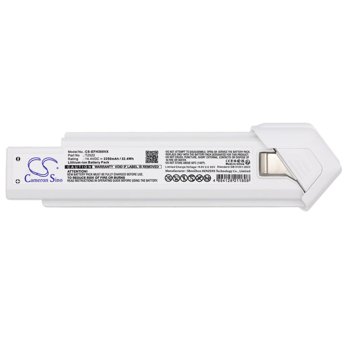 360 Homevac H30 Vacuum Replacement Battery