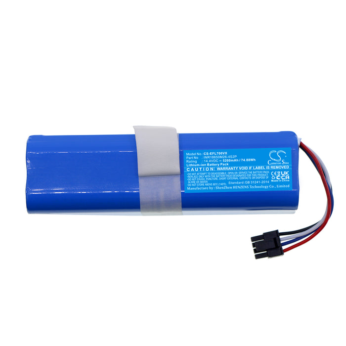 Lifero RX10 5200mAh Vacuum Replacement Battery