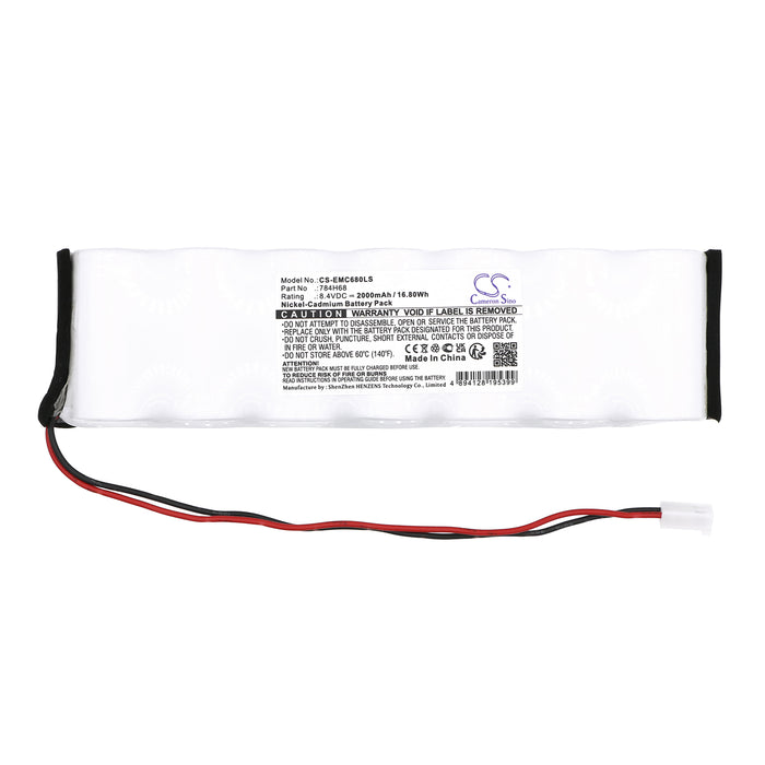 DUAL-LITE PGP-HTR, PGW-HTR, PGZ-HTR Emergency Light Replacement Battery