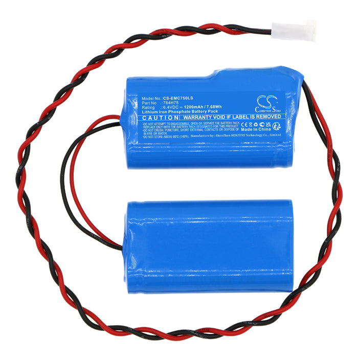 DUAL-LITE EVCUGWD4, EVCURWD4 Emergency Light Replacement Battery