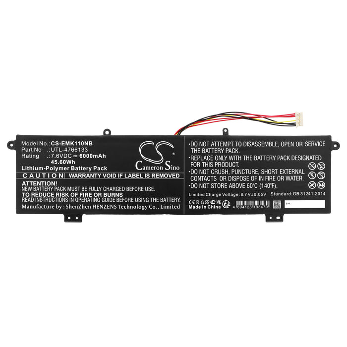 Haier M1 LP14123 Laptop and Notebook Replacement Battery