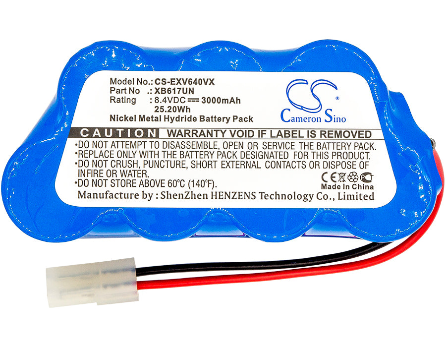 Euro Pro UV617,UV617R,UV647H,UV647HB,UV640 Vacuum Replacement Battery
