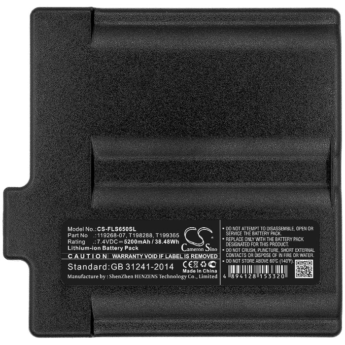 Flir T199365ACC,Division T199365ACC,ThermaCAM S60,ThermaCAM S65,ThermaCAM P60,ThermaCAM P65,ThermaCAM P20,T 5200mAh Thermal Camera Replacement Battery