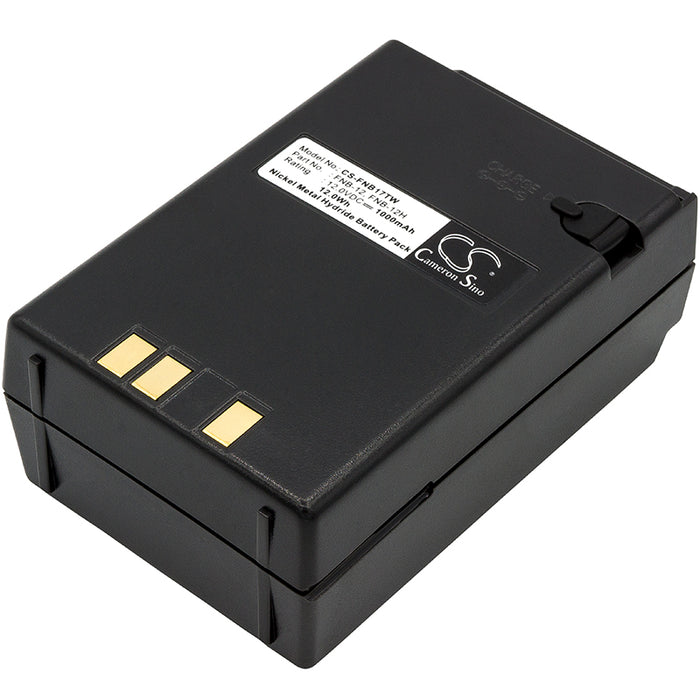 Yaesu FT-23R FT-33R FT-73R FT-411 FT-411 Mark II FT-470 FT-811 FT-911 FTH-2005 FTH-2008 FTH-2010 FTH-7005 FTH-7008 F Two Way Radio Replacement Battery