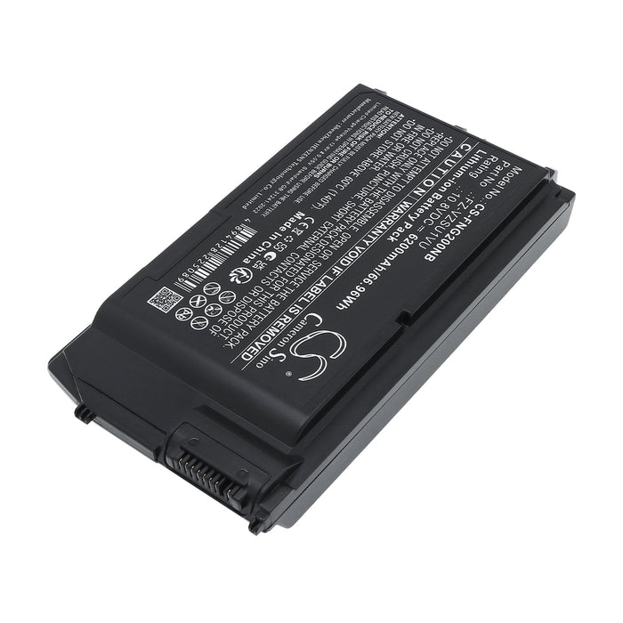 Panasonic FZ-G2D, FZ-G2E, FZ-G2K, Toughbook FZ-G2D,Toughbook FZ-G2E, Toughbook FZ-G2K,Toughbook G2 Laptop and Notebook Replacement Battery