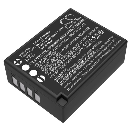 Fujifilm FinePix HS30 FinePix HS30EXR FinePix HS33EXR FinePix HS35EXR FinePix HS50EXR FinePix X-A1 FinePix X-A10 FinePix X- Camera Replacement Battery