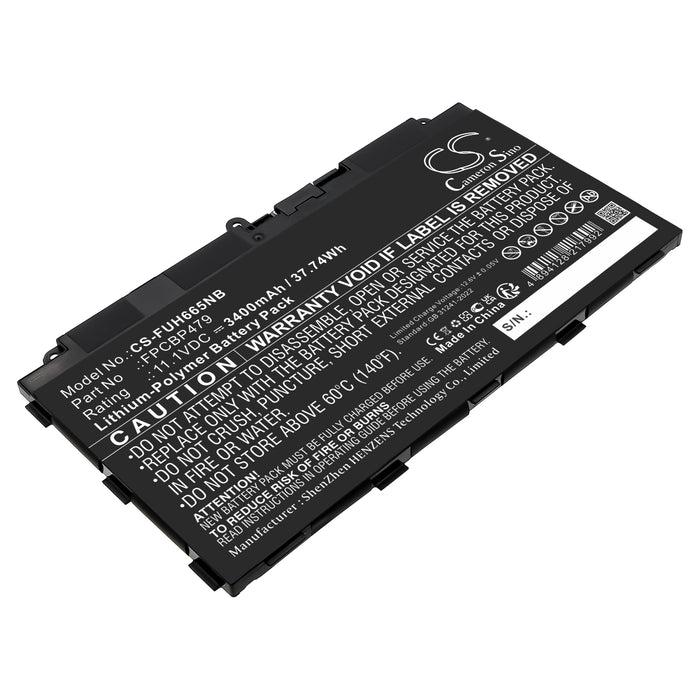 Fujitsu Stylistic Q616 Stylistic Q665 Stylistic Q738 Stylistic Q739 Laptop and Notebook Replacement Battery