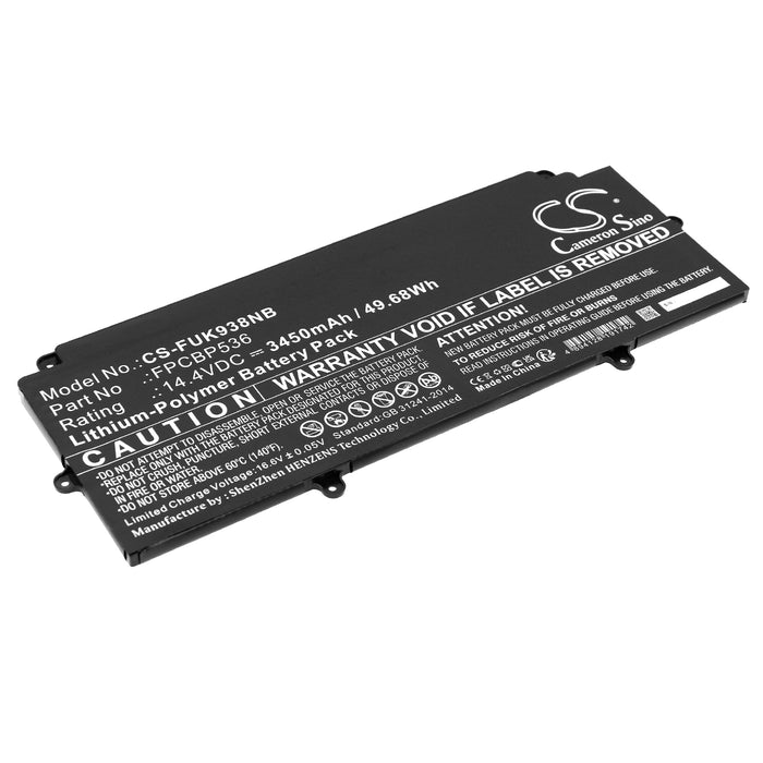 Fujitsu LifeBook U937 LifeBook U938 LifeBook U939 LifeBook U938 VFY U9380MP701CH LifeBook U938 VFY U9380M0003R Laptop and Notebook Replacement Battery