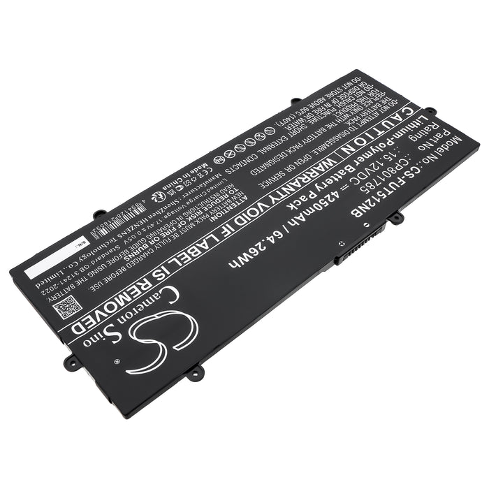 Fujitsu LifeBook E4512 LifeBook E5512 LifeBook E5512A LifeBook U7411 LifeBook U7511 LifeBook U7512 Laptop and Notebook Replacement Battery