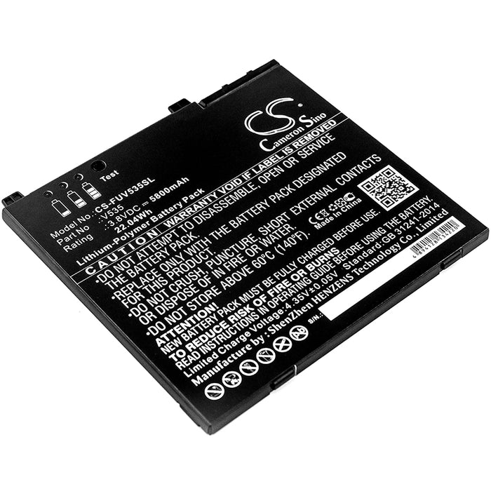 Fujitsu Lifebook Stylistic V535 Tablet Replacement Battery