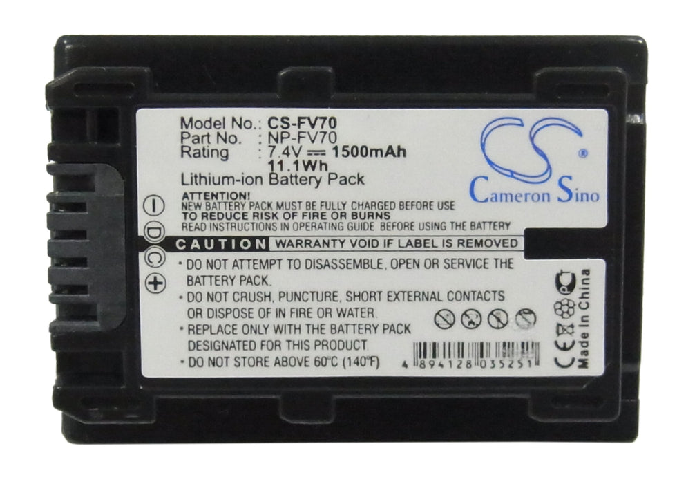 IDX System MC-2U,UC-PD1,UC-PD2 Camera Replacement Battery