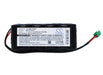 GE Eagle Monitor 1000,Eagle Monitor 1006,Eagle Monitor 1008,Eagle Monitor 1009,Hellige Marquette Eagle Monitor 1000,Hellig Medical Replacement Battery