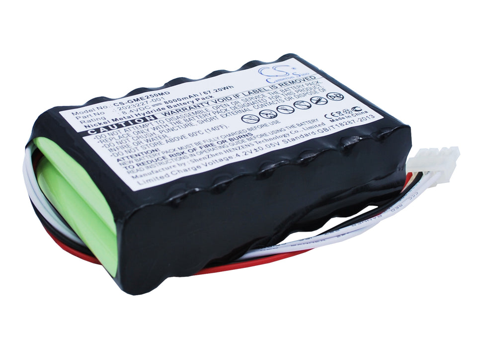Marquette Dash 2500 Medical Replacement Battery