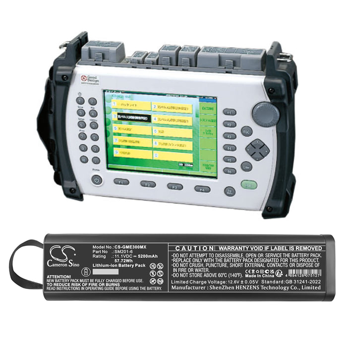 Teledyne PMAT 2000 Survey Multimeter and Equipment Replacement Battery