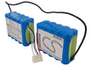 Criticon Compact T Pro 100 Pro 1000 VSM Pro 200 Pro 300 Pro 400 Procare NIBP100 Medical Replacement Battery
