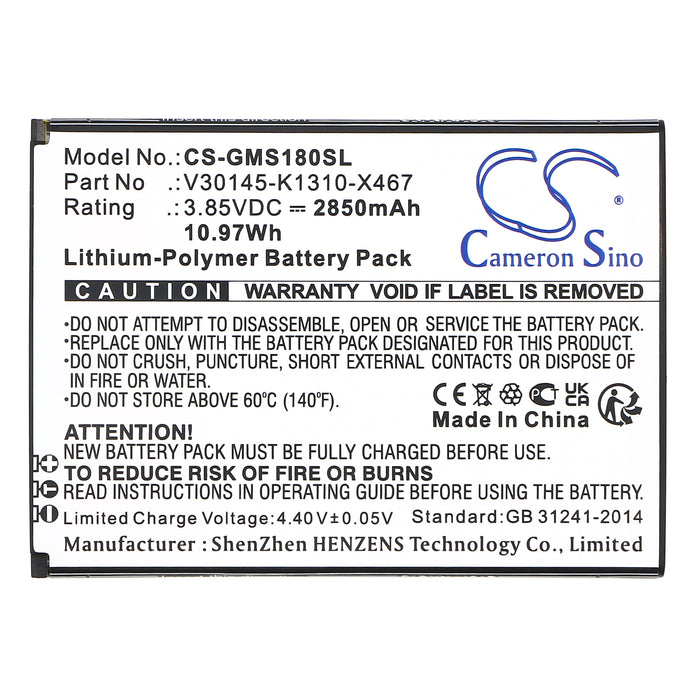 Gigaset GS180 Mobile Phone Replacement Battery