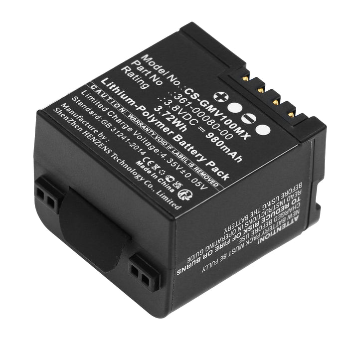 Garmin Virb X,VIRB XE,Virb X Compact Camera Replacement Battery