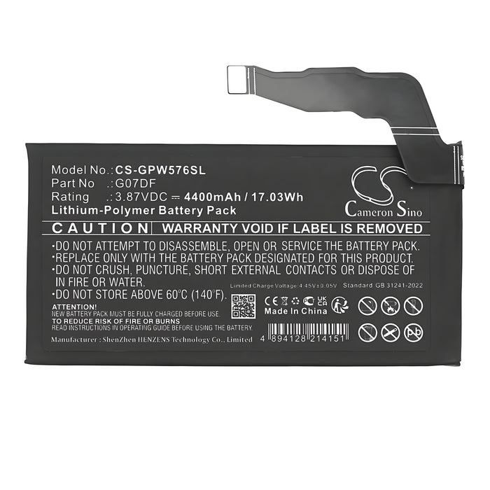 Google G576D G6GPR G8HHN GKV4X Pixel 8a Mobile Phone Replacement Battery