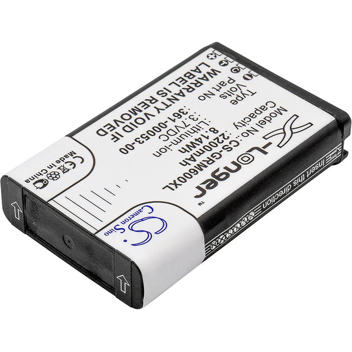Garmin Montana 600,Montana 600T,Montana 650,Montana 650T,Monterra,Montana 600t Camo,Montana 680,Montana 680T,Alpha 300 2200mAh GPS Replacement Battery