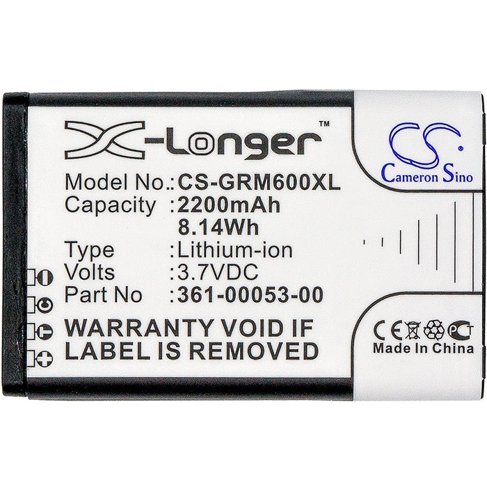 Garmin Montana 600,Montana 600T,Montana 650,Montana 650T,Monterra,Montana 600t Camo,Montana 680,Montana 680T,Alpha 300 2200mAh GPS Replacement Battery
