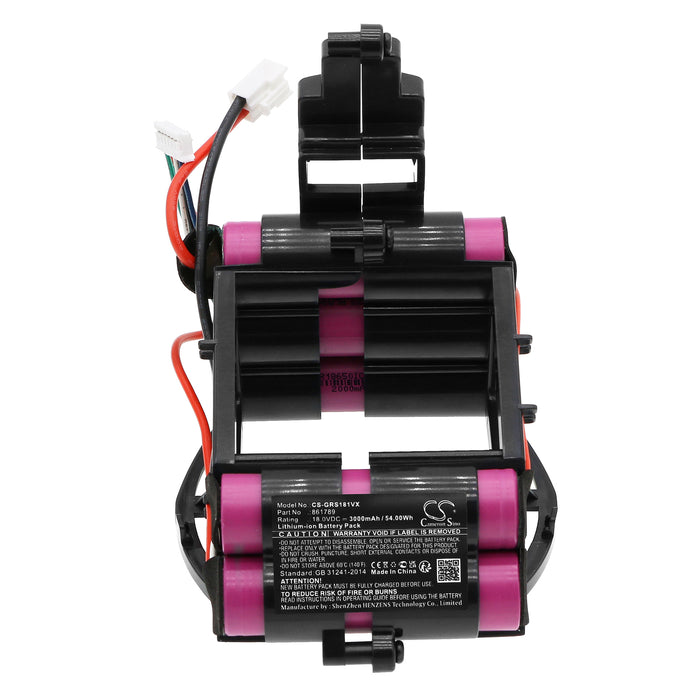 Gorenje SVC180 SVC180FW 3000mAh Vacuum Replacement Battery