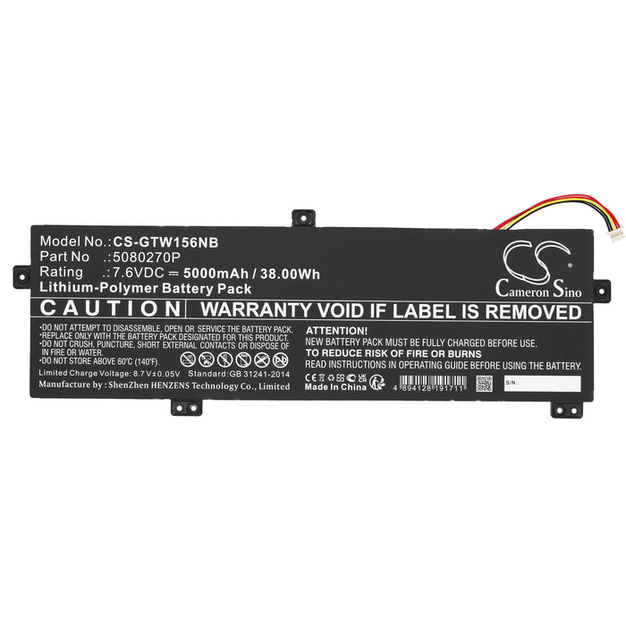 Gateway GWTN156-11BK Laptop and Notebook Replacement Battery