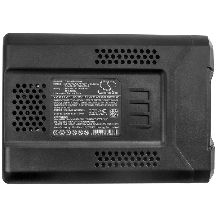Stiga Combi 43 AE Combi 43 S AE Combi 48 AE Combi 50 S AE Multiclip 47 S AE Multiclip 50 AE Multiclip 50 S AE M 2000mAh Lawn Mower Replacement Battery