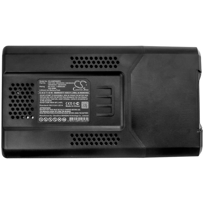 Remarc 82C2 KM Domus 82V Nimbus 82V 4000mAh Lawn Mower Replacement Battery