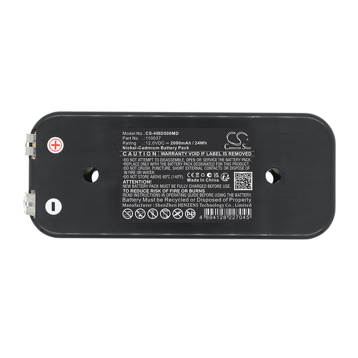 Phillips BD500 defiscope Medical Replacement Battery