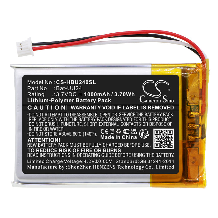 GoodBaby UU24,UU24RX Baby Monitor Replacement Battery
