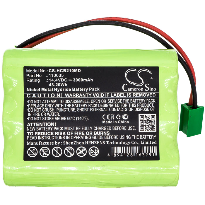 Hellige SCB2 Defibrillator Medical Replacement Battery