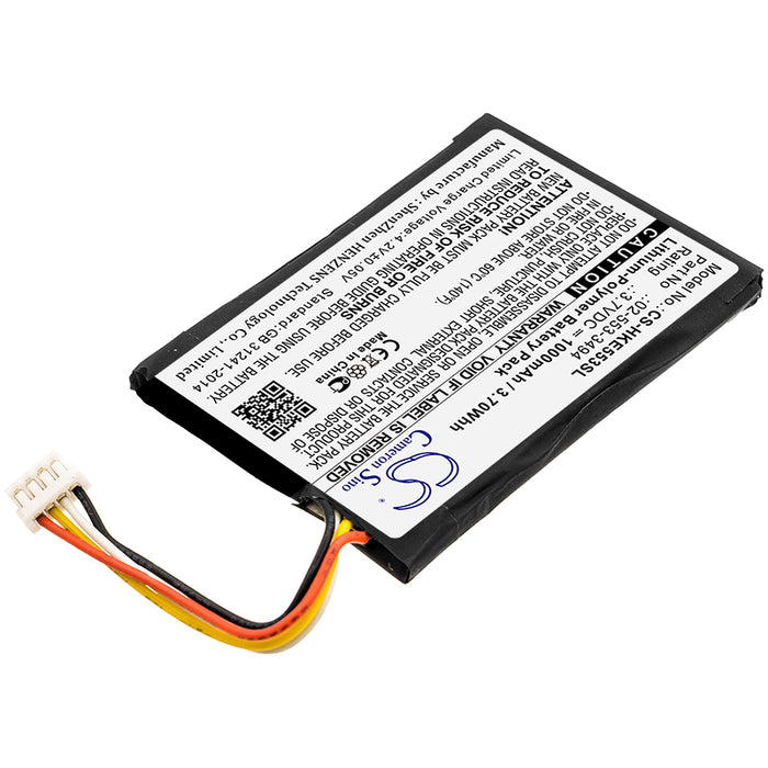 Harmon Kardon Neo HKNEOBRNBSG 1000mAh Speaker Replacement Battery