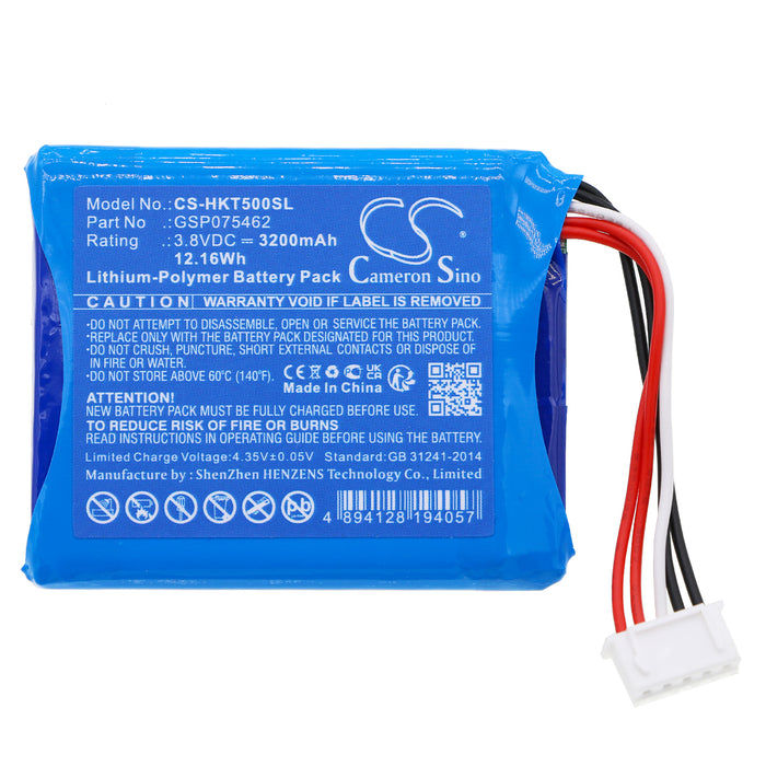 Harmon Kardon Traveler HTRAVBLK-00050 3200mAh Speaker Replacement Battery