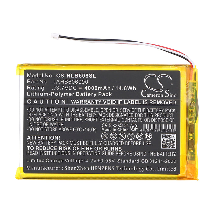 HelloBaby HB6081 Video Baby Monitor HB6256 2.4GHz Digital Wireless Video Baby Monitor Baby Monitor Replacement Battery