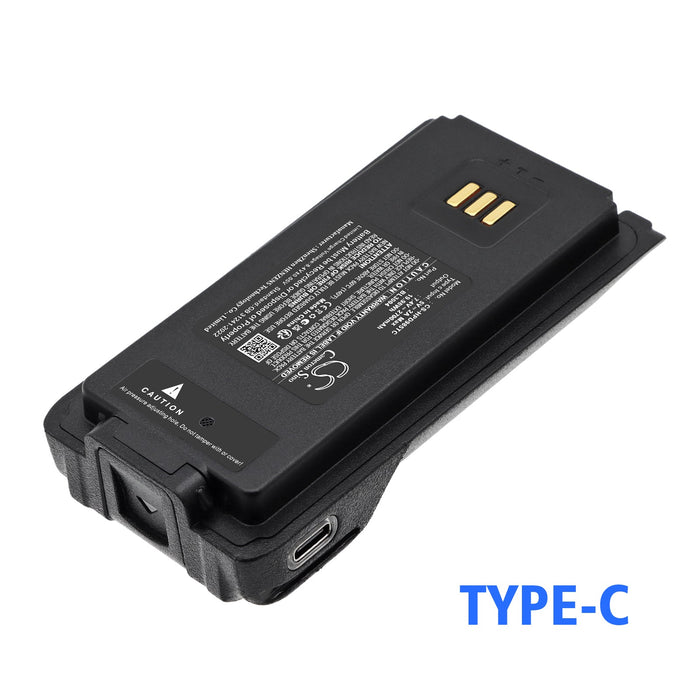 Hytera PD980 PD980 PD985 PD985B PD985B PD985U PD985U 2700mAh Two Way Radio Replacement Battery
