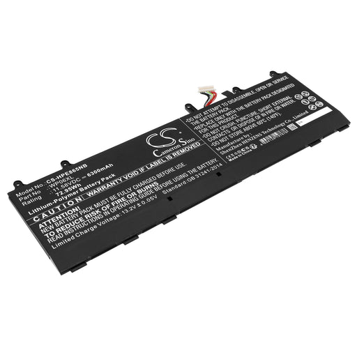 HP EliteBook 860 G9 5Z6B1EA, EliteBook 860 G9 5Z6B5EA, EliteBook 860 G9 5Z6B6EA, EliteBook 860 G9 5Z6D1EA, Eli Laptop and Notebook Replacement Battery