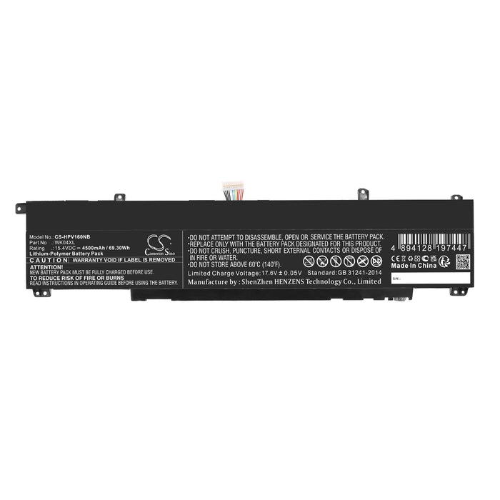 HP OMEN 16-b0001nb, OMEN 16-b0003TX, OMEN 16-b0019ni, OMEN 16-b0028ns, OMEN 16-b0042ns, OMEN 16-b0131TX, OMEN  Laptop and Notebook Replacement Battery