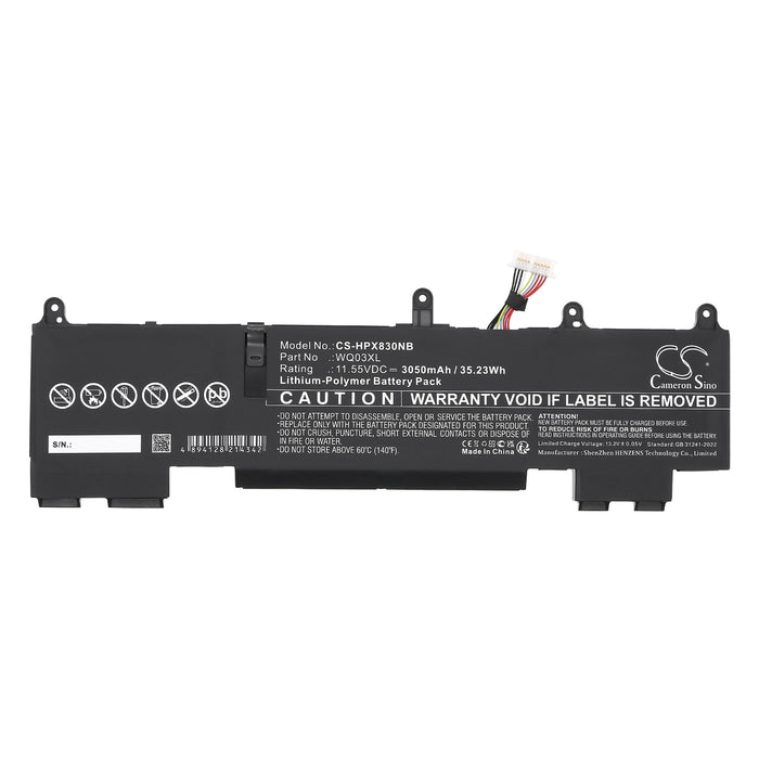 HP Elite X360 1040 14 G10 Elite X360 830 G10 Elitebook 835 13 Inch G10 Laptop and Notebook Replacement Battery