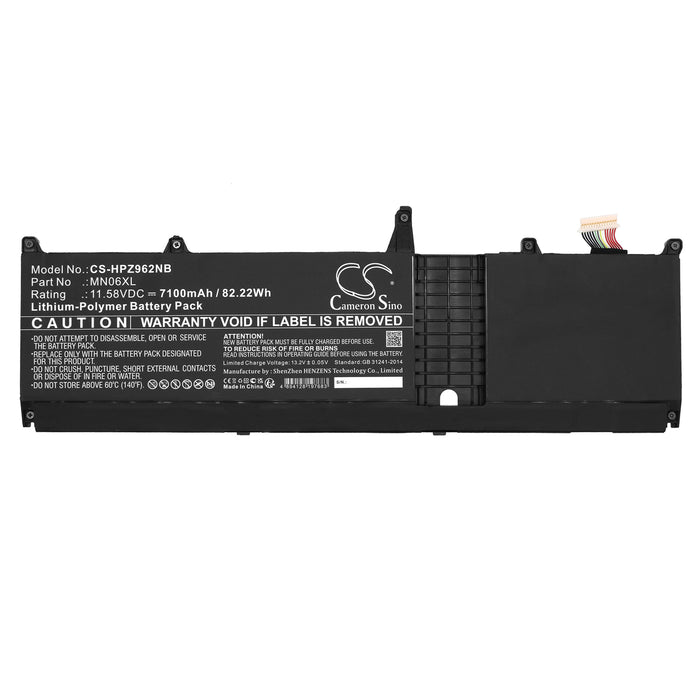 HP ZBook Studio G9, ZBook Studio G9 62U27EA, ZBook Studio G9 62U44EA, ZBook Studio G9 62U49EA, ZBook Studio G9 Laptop and Notebook Replacement Battery