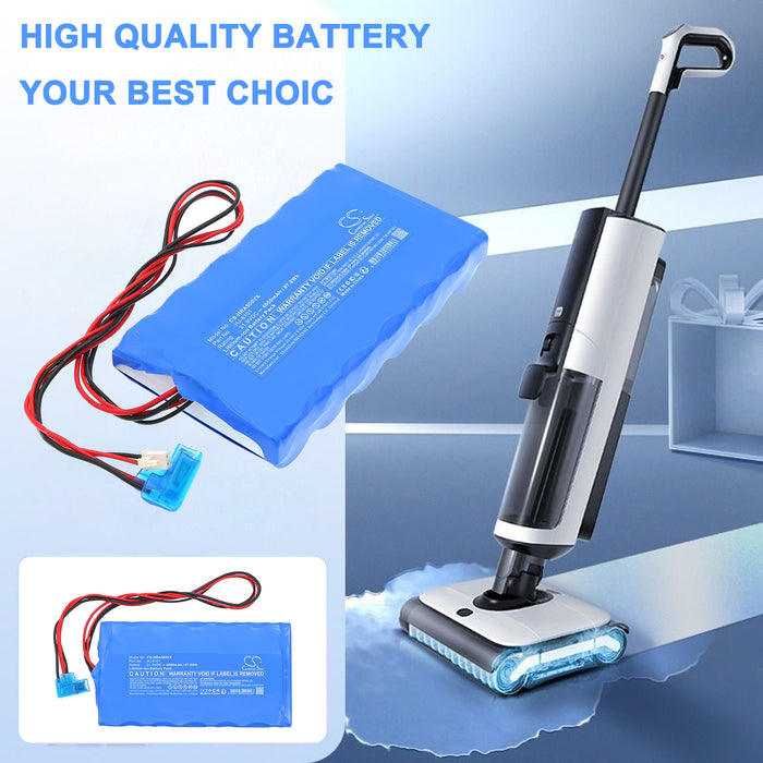 Haier A500 A500 Floor Washing Machine - 3-in-1 Automatic Mopping &amp Drying Vacuum Replacement Battery