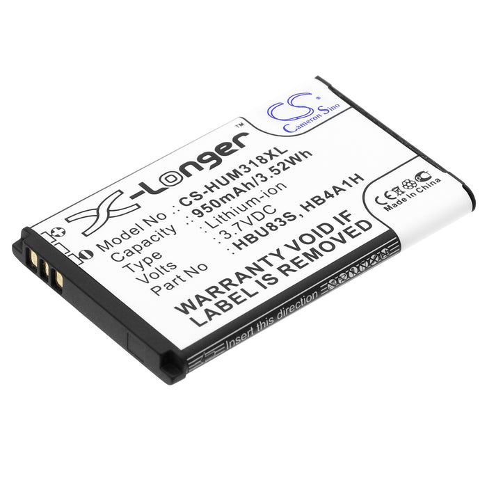 Plusfon U120e 401 401i 950mAh Mobile Phone Replacement Battery