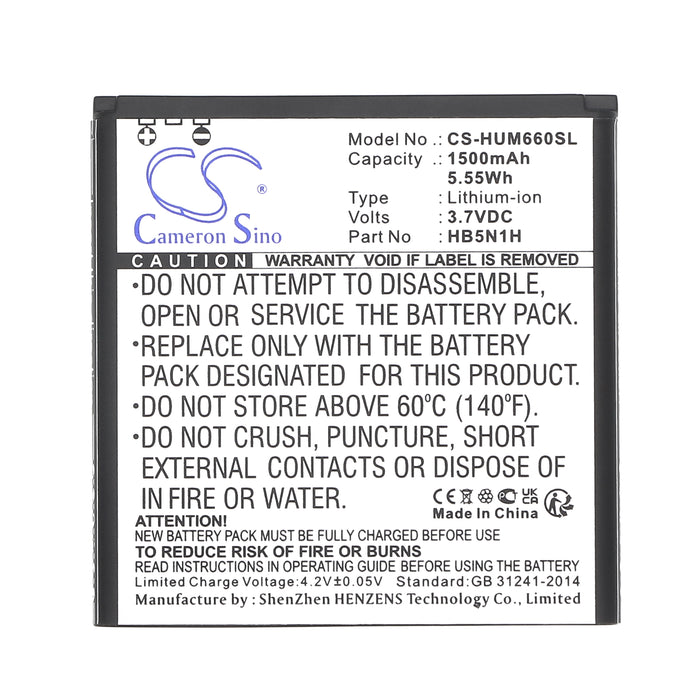 Fairphone F1B101, F1B201,FP1 1500mAh Mobile Phone Replacement Battery