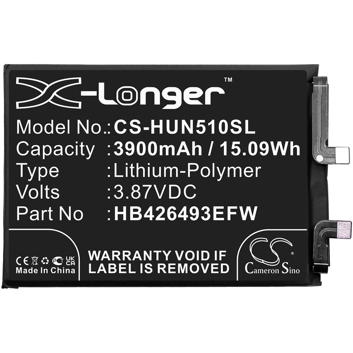 Huawei Honor 50 SE,Honor 50 SE 5G,JLH-AN00 Mobile Phone Replacement Battery
