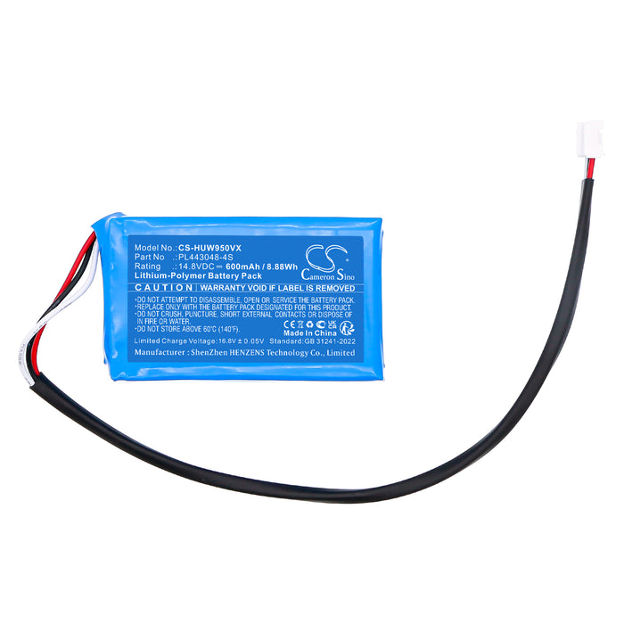 Hutt DDC55 G104 W55 W66 W95 Vacuum Replacement Battery