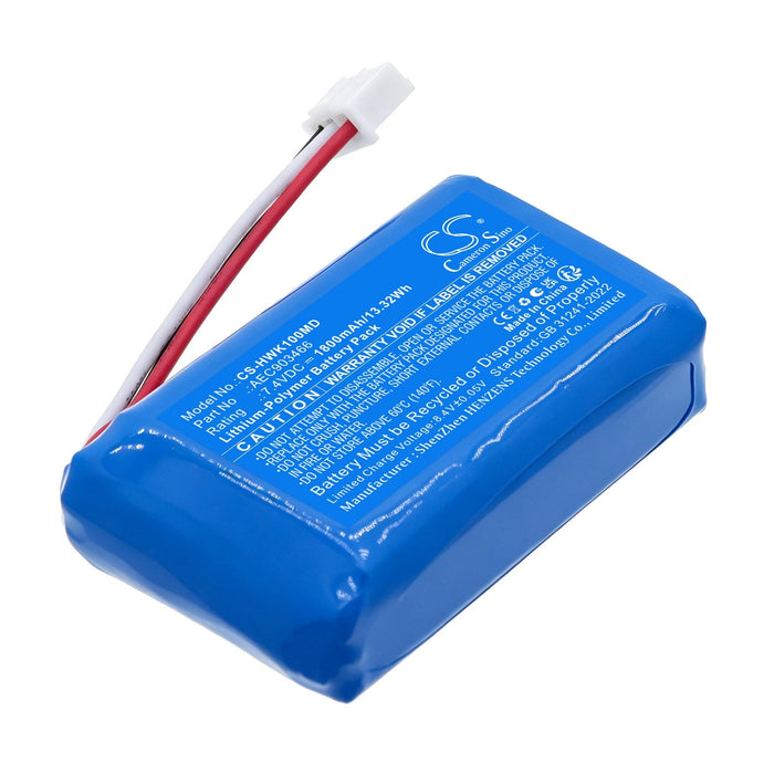 Hawkmed Infusion Pump HK-100 Infusion Pump HK-100i Infusion Pump HK-100ii Infusion Pump HK-400 Infusion Pump HK-400III Medical Replacement Battery
