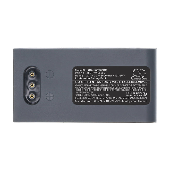 Hoft & Wessel HW19200,T26582,HW90250,HW90260,skeye allegro,skeye allegro LS,skeye integral,skeye,skeye integral 2 Barcode Replacement Battery