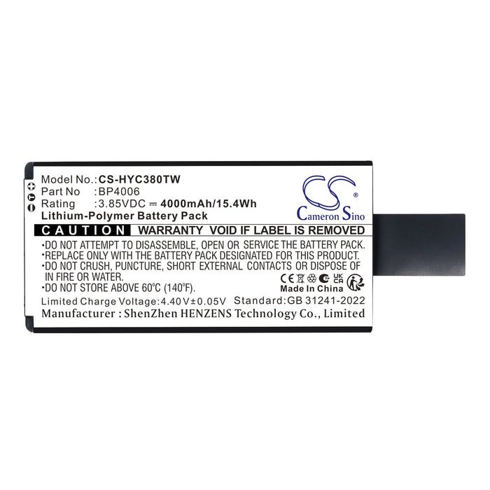 Hytera PNC380 PNC380 POC Radio PNC380S Two Way Radio Replacement Battery